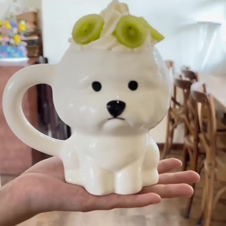 Cute Bichon Frise Dog Mug