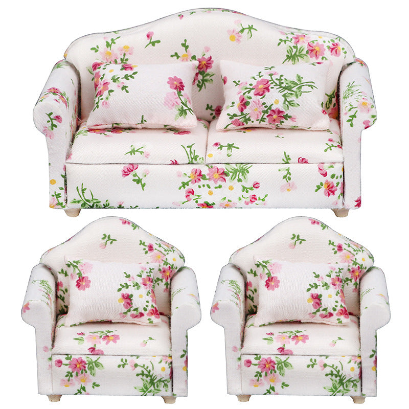 Mini Floral Sofa