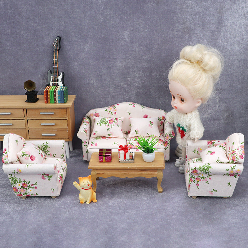Mini Floral Sofa