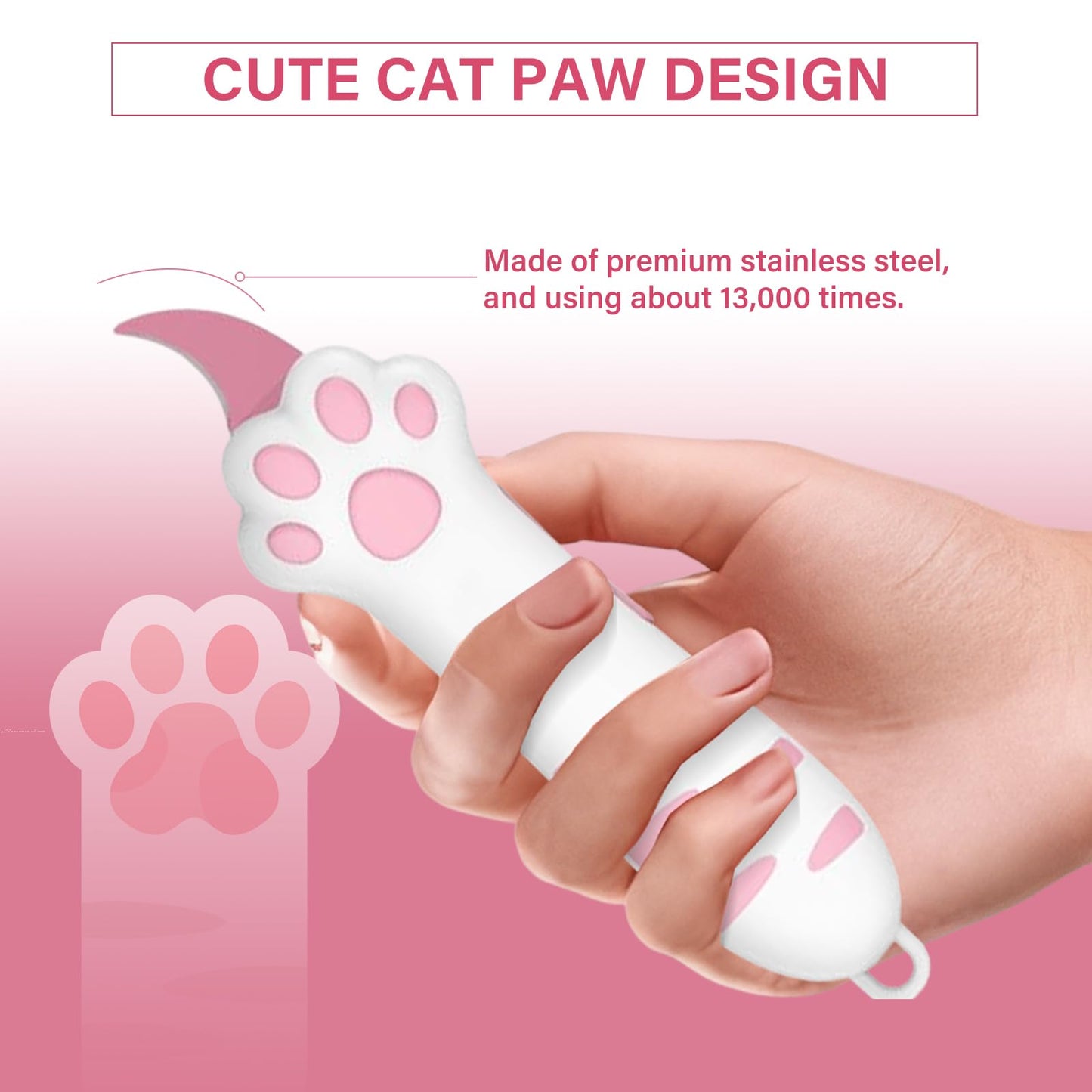 Cat Paw Retractable Box Cutter
