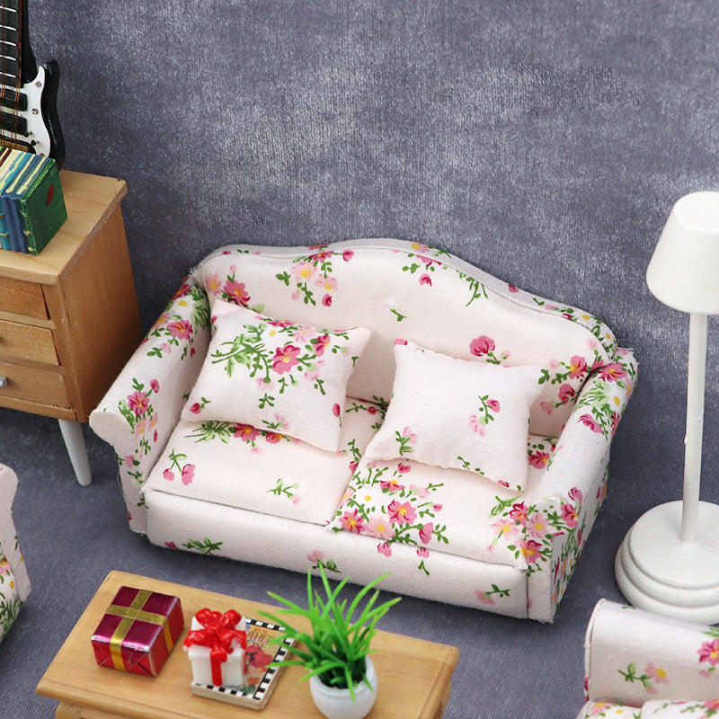 Mini Floral Sofa