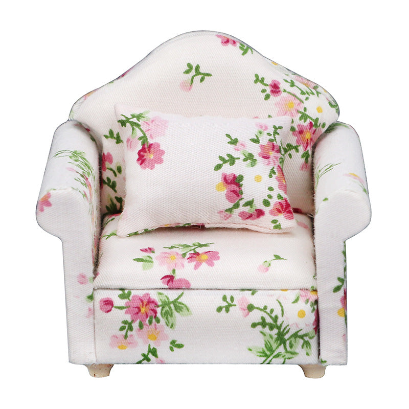 Mini Floral Sofa