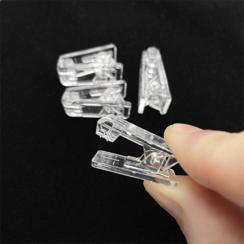 Self-Adhesive Badge Clips