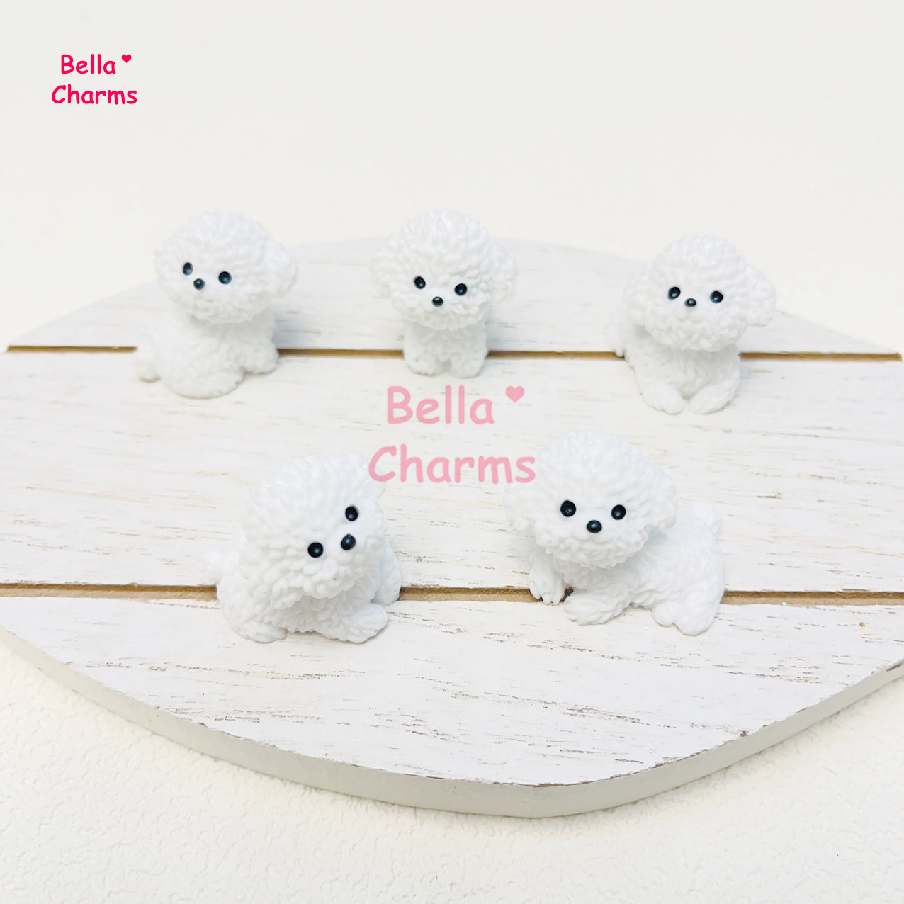 White Puppy Charm
