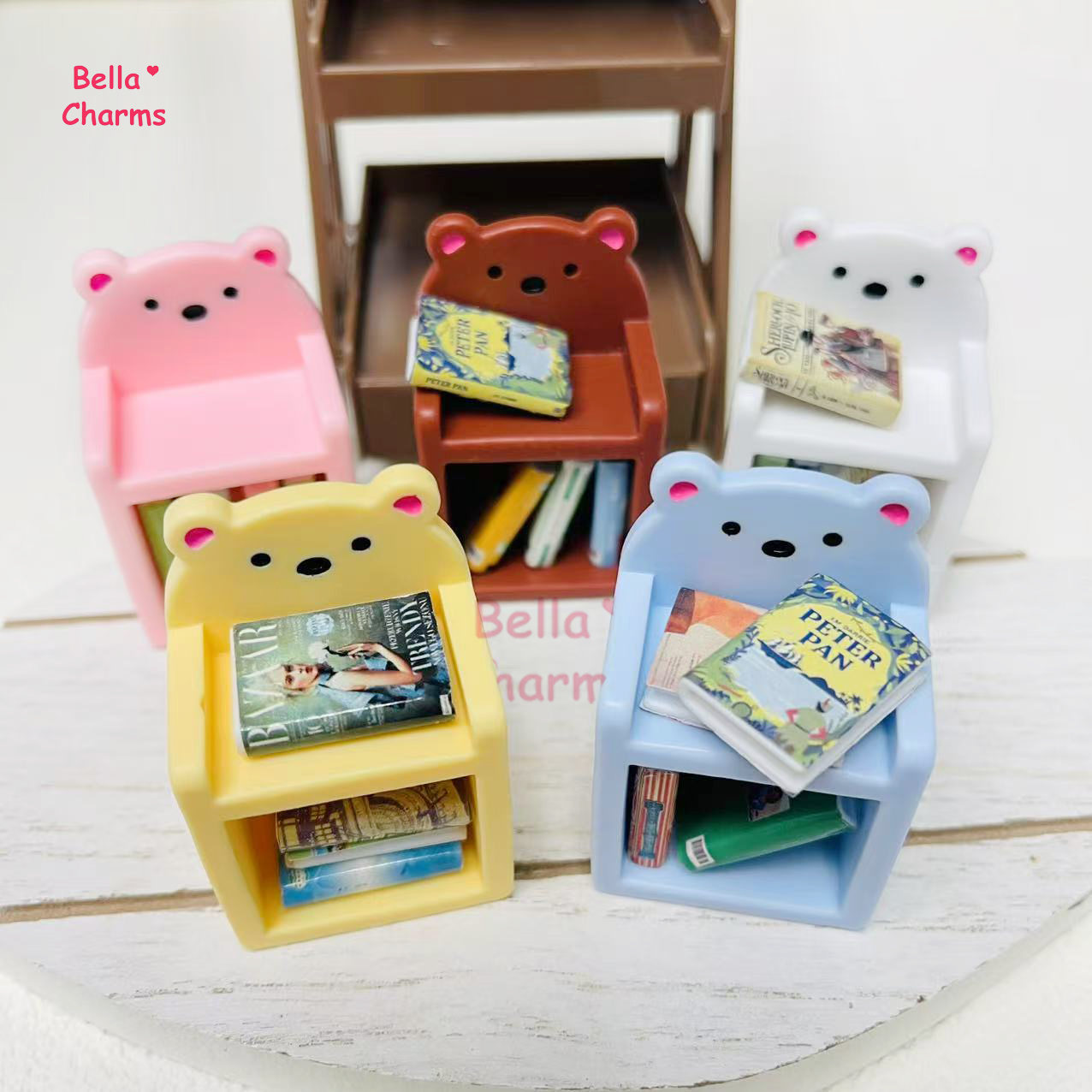 Book shelves charm