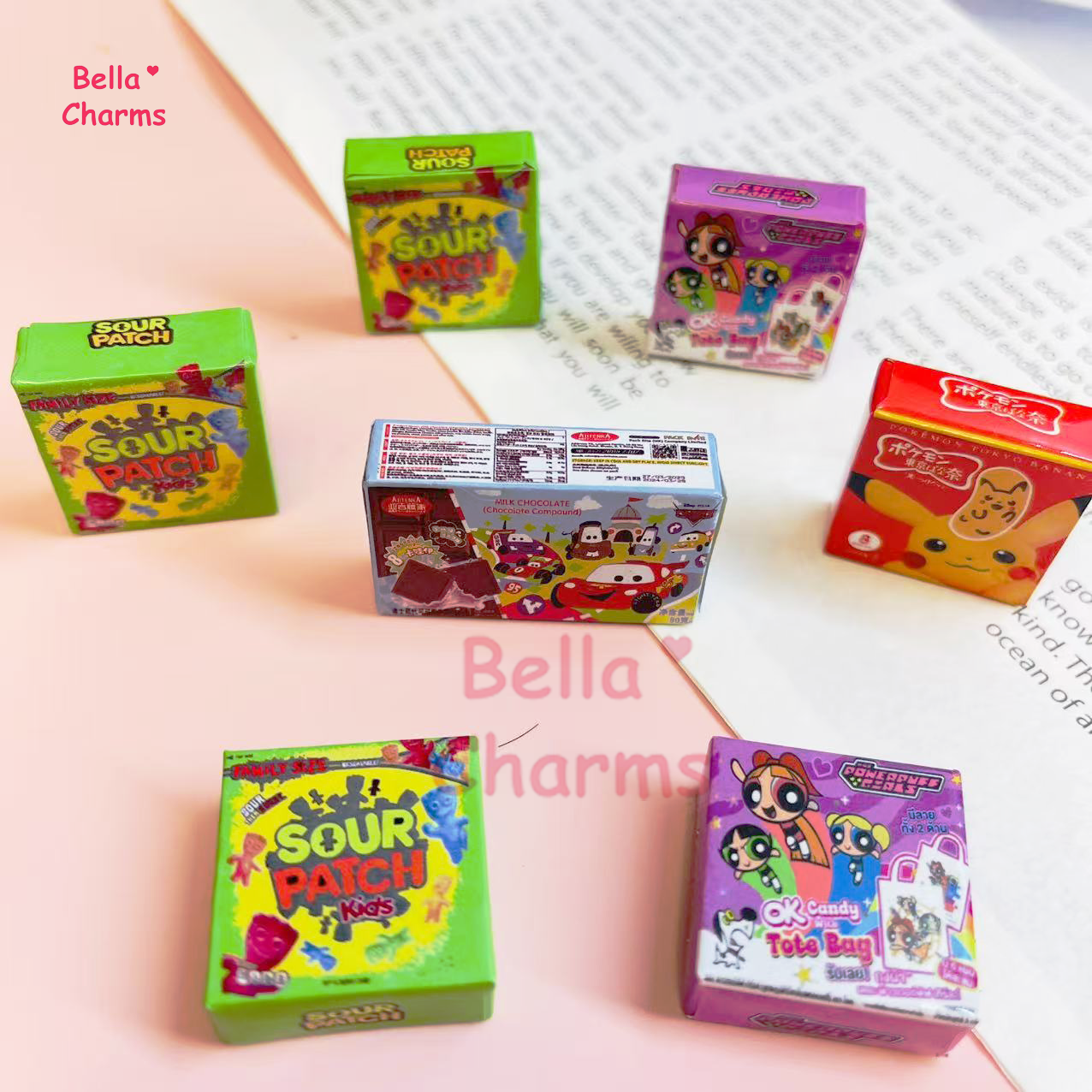 Cartoon snack box Charm
