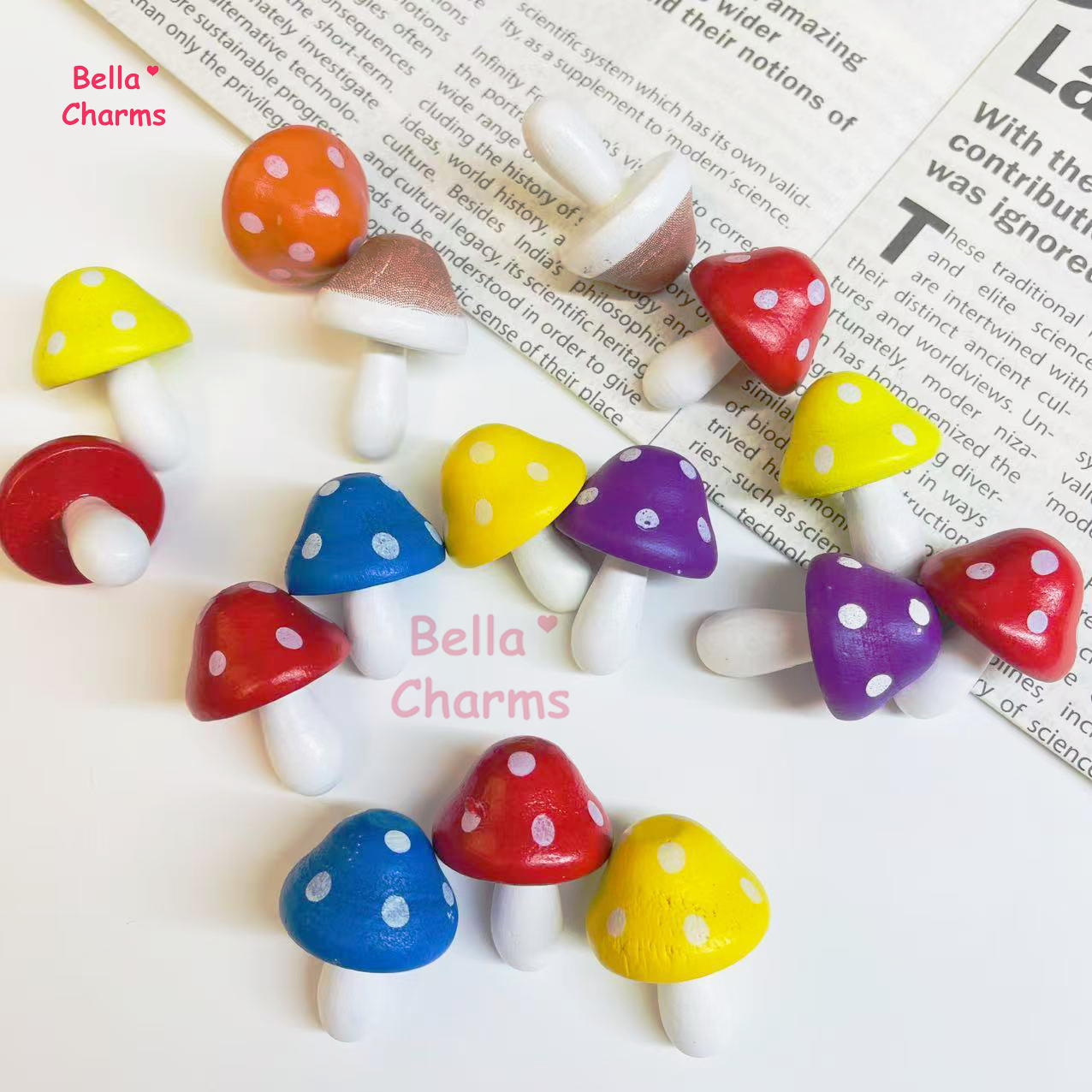 Mushroom charm