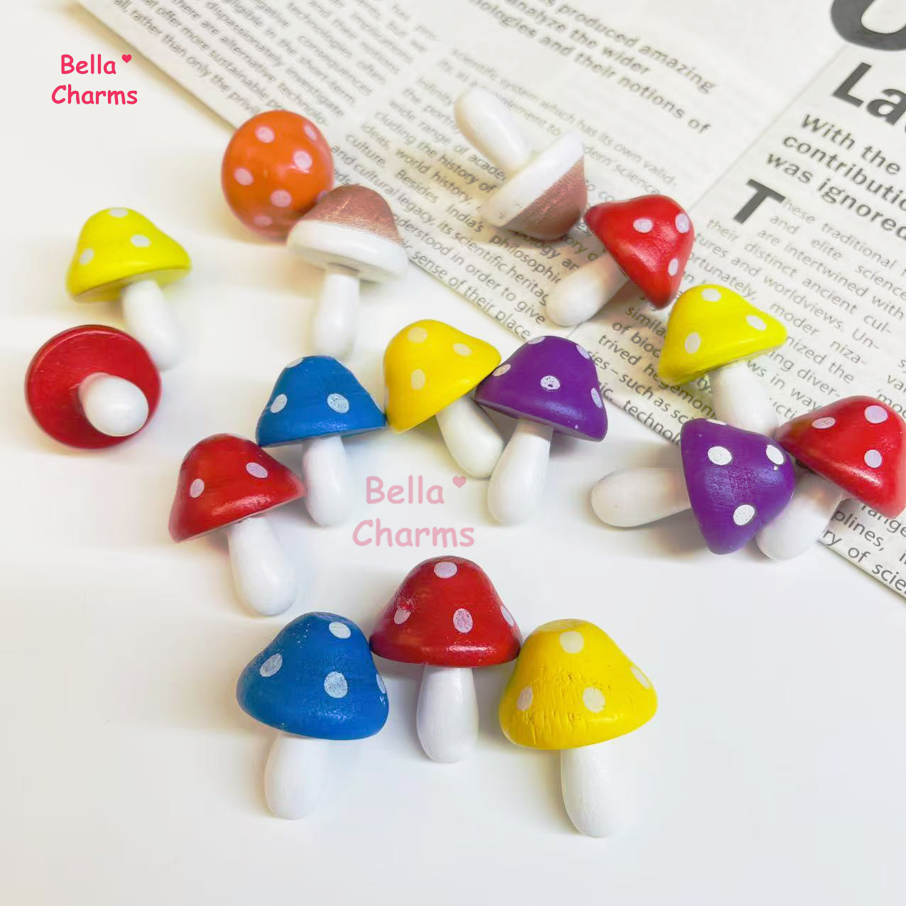 Mushroom charm