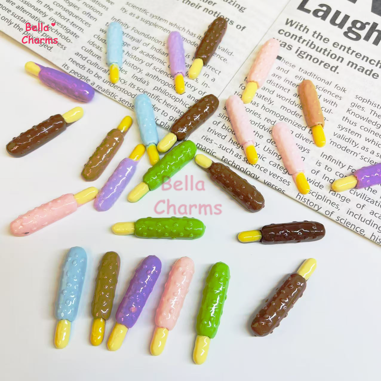 Mini chocolate bar charm