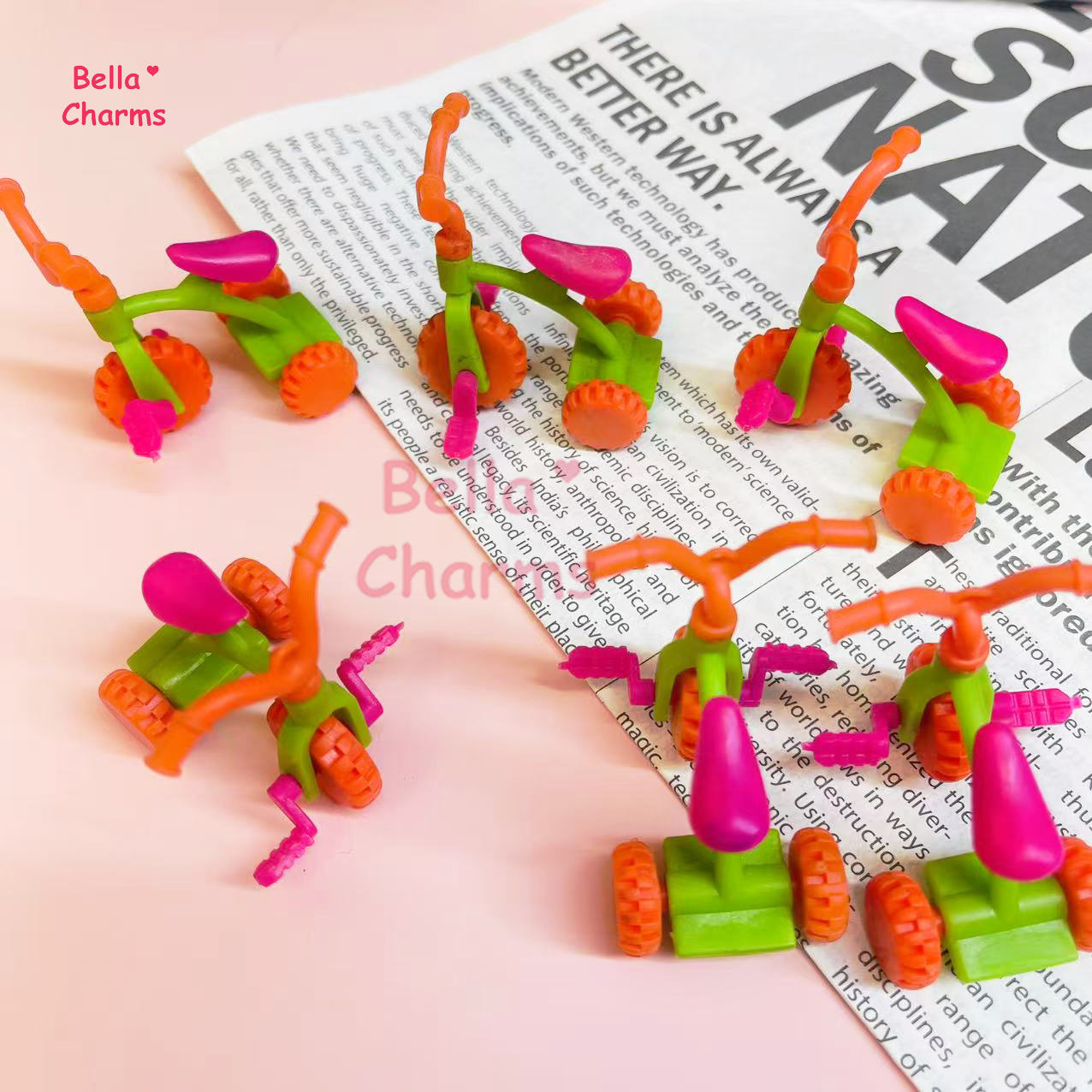 Carrot Bike charm