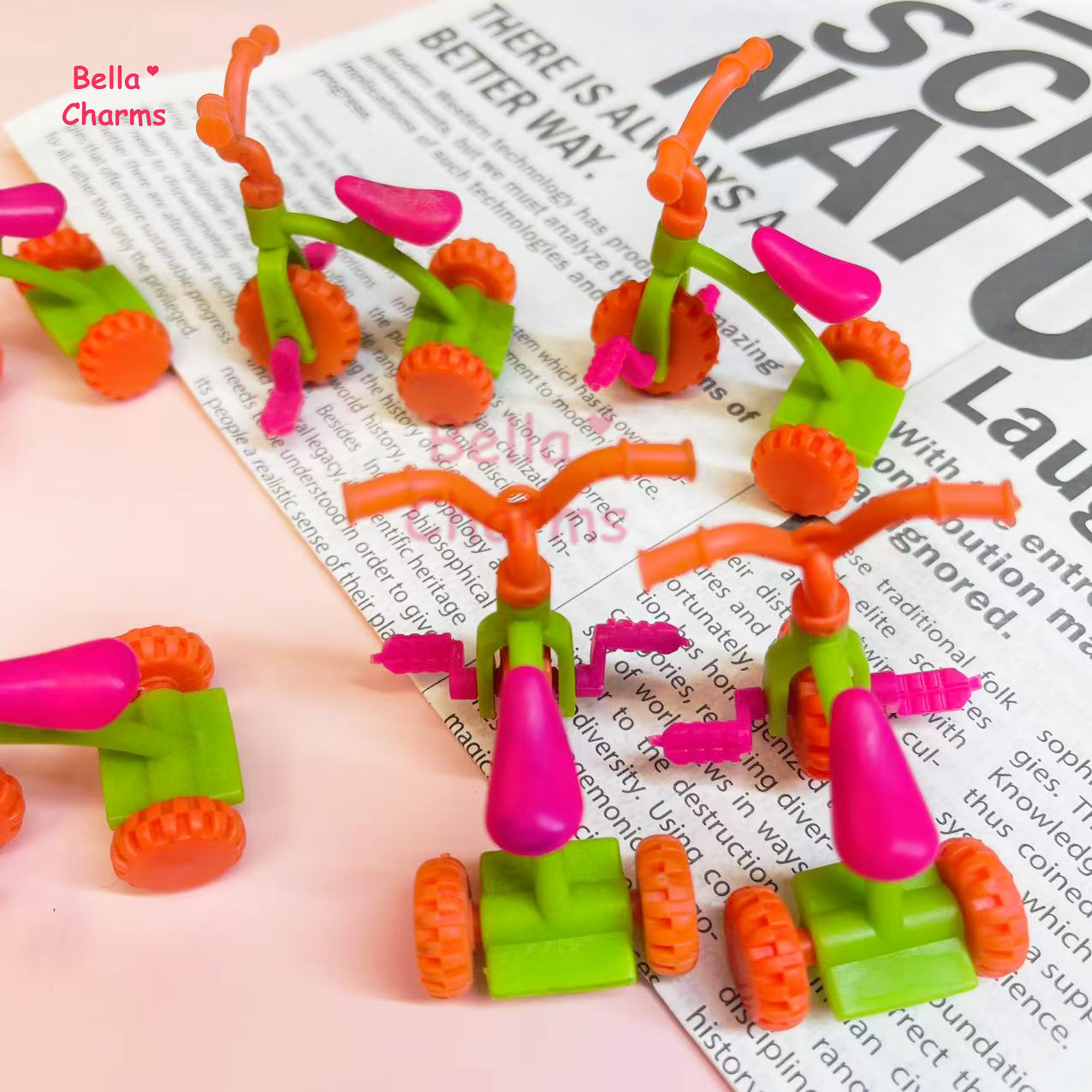 Carrot Bike charm