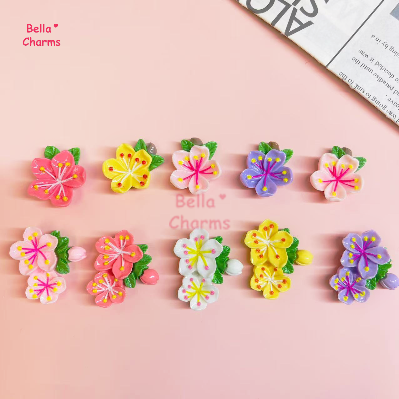 Sakura flower charm