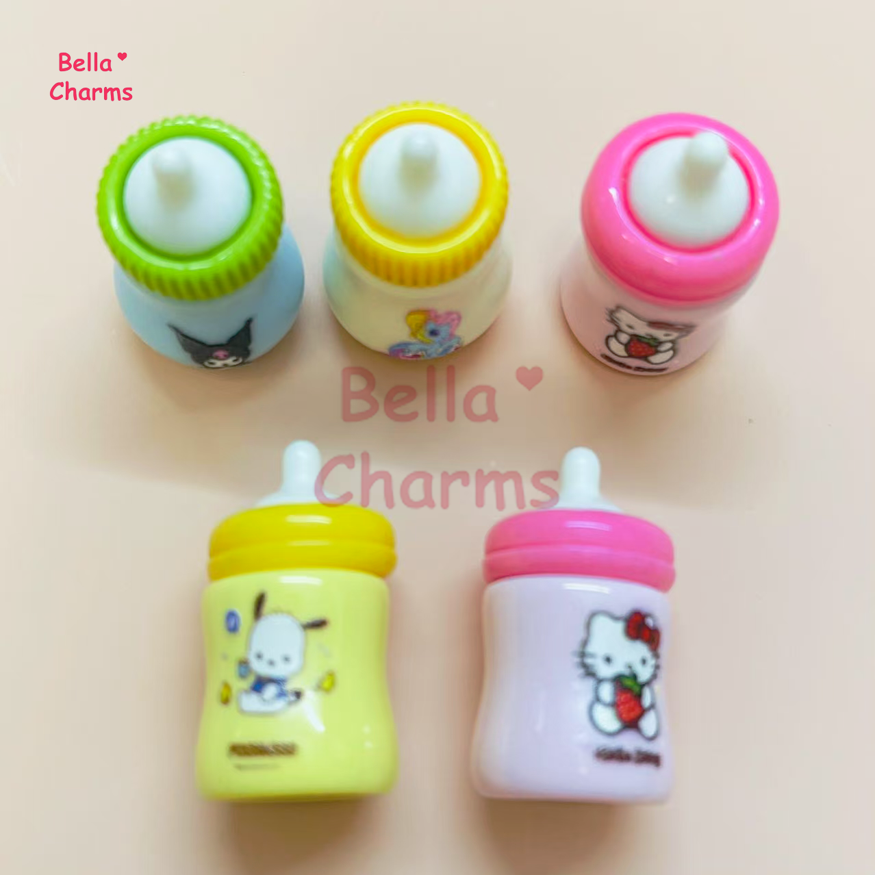 Sanrio baby bottle charm