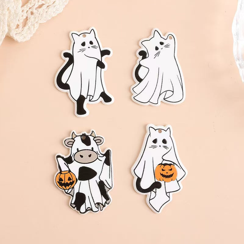 Acrylic spooky animal charm