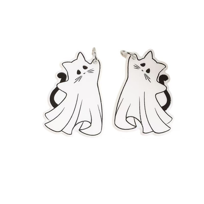 Acrylic spooky animal charm