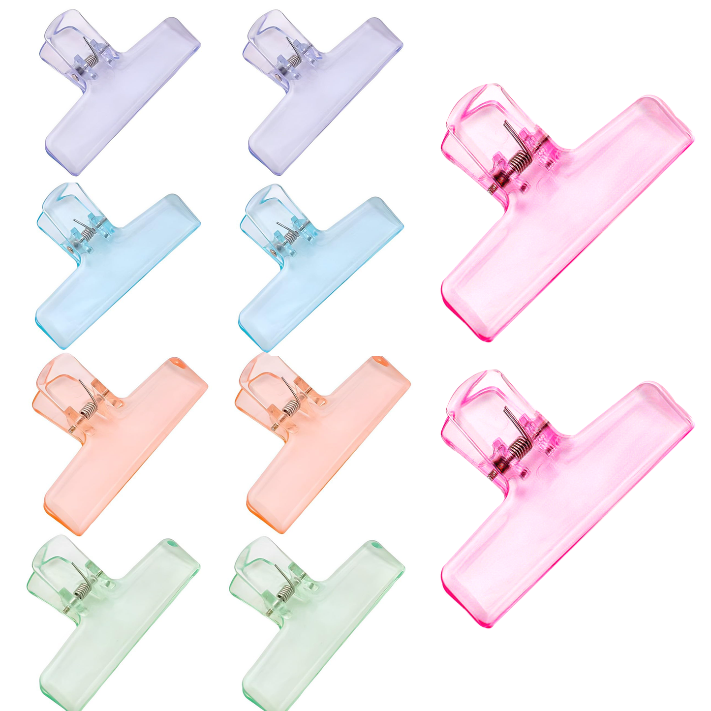 Creative Transparent Binder Clips