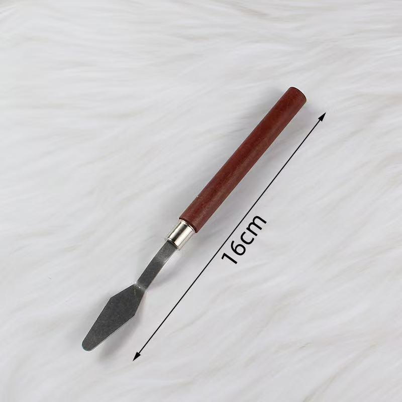 6-Piece Cream Glue Spatula Set