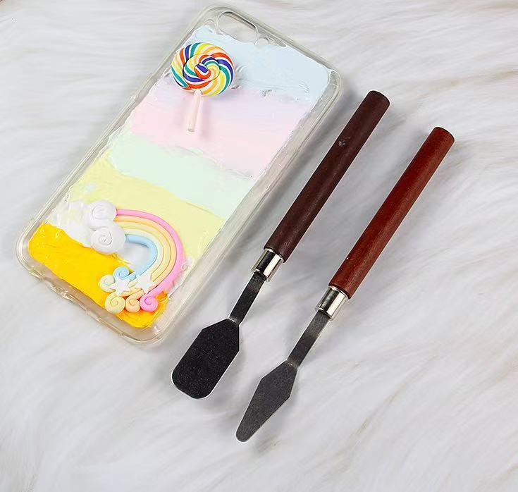 6-Piece Cream Glue Spatula Set