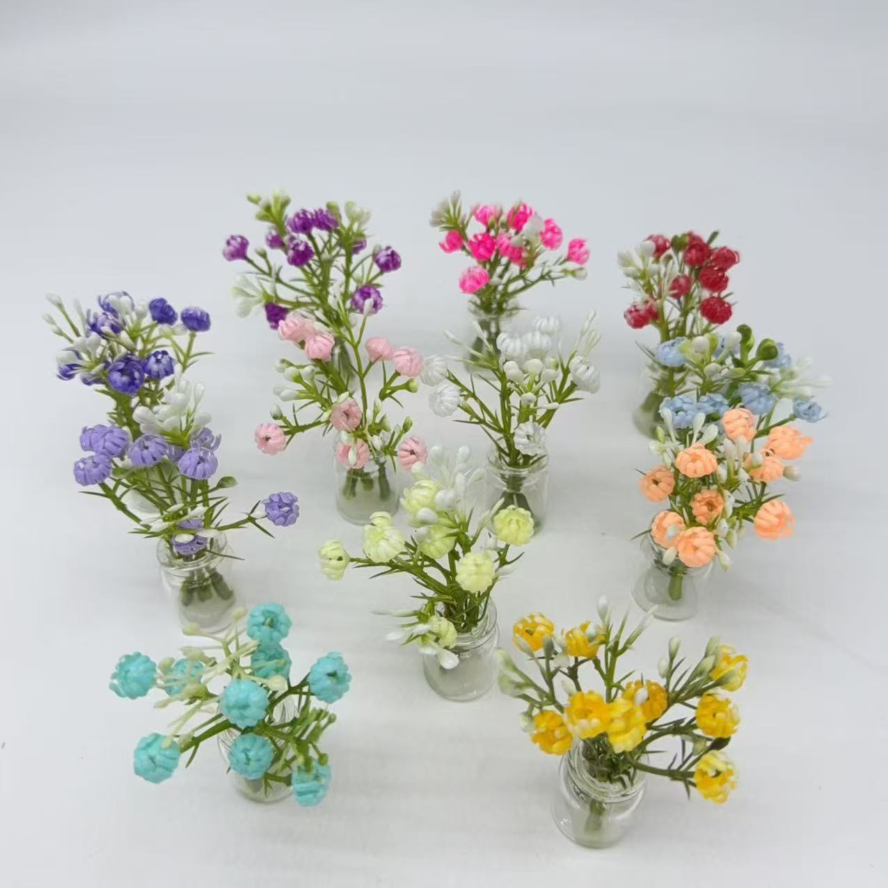50 bouquets Mini Artificial Flower (Fit in mini Vase)
