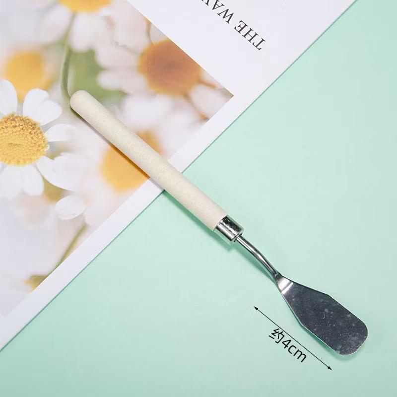 6-Piece Cream Glue Spatula Set