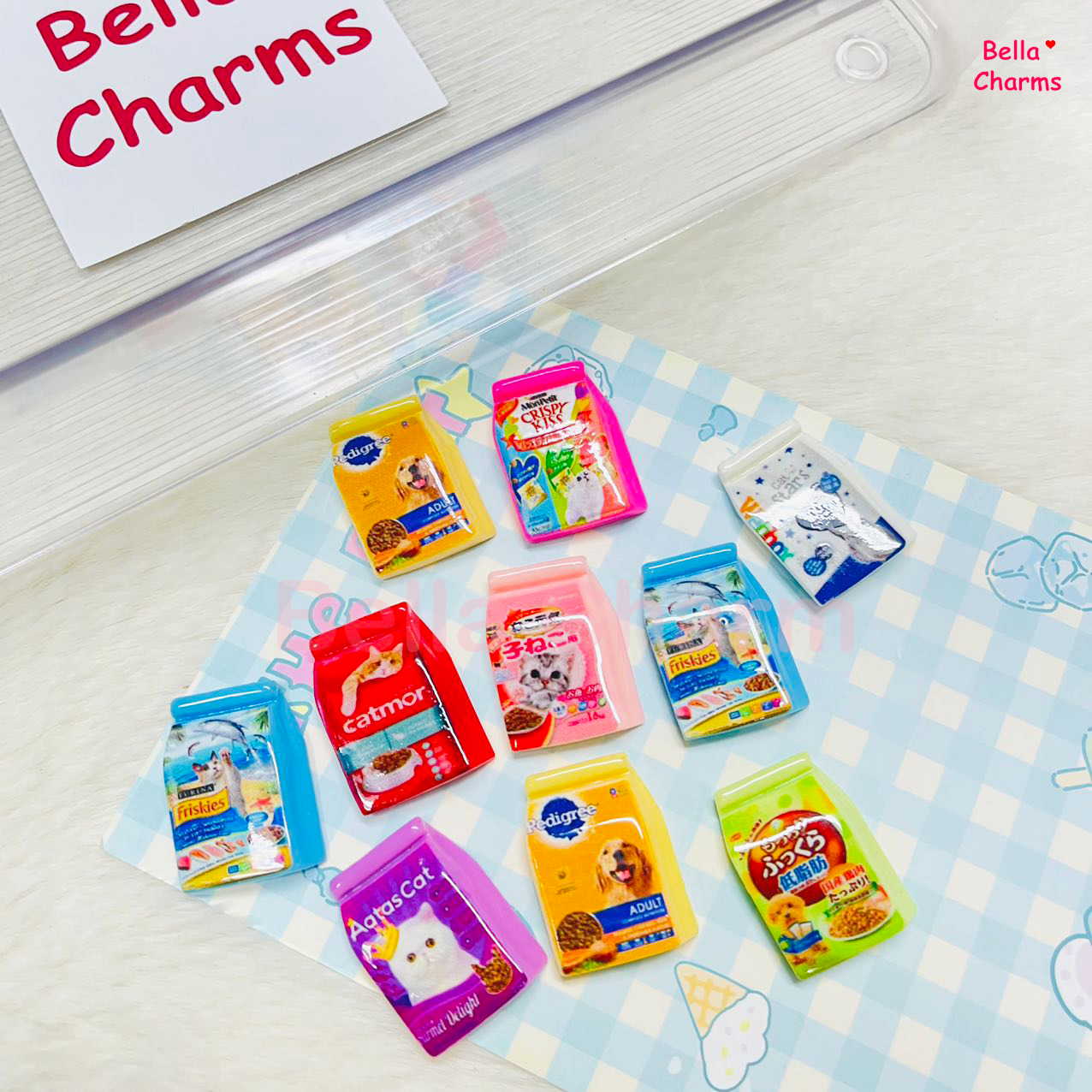 Mini Animal Food Charm
