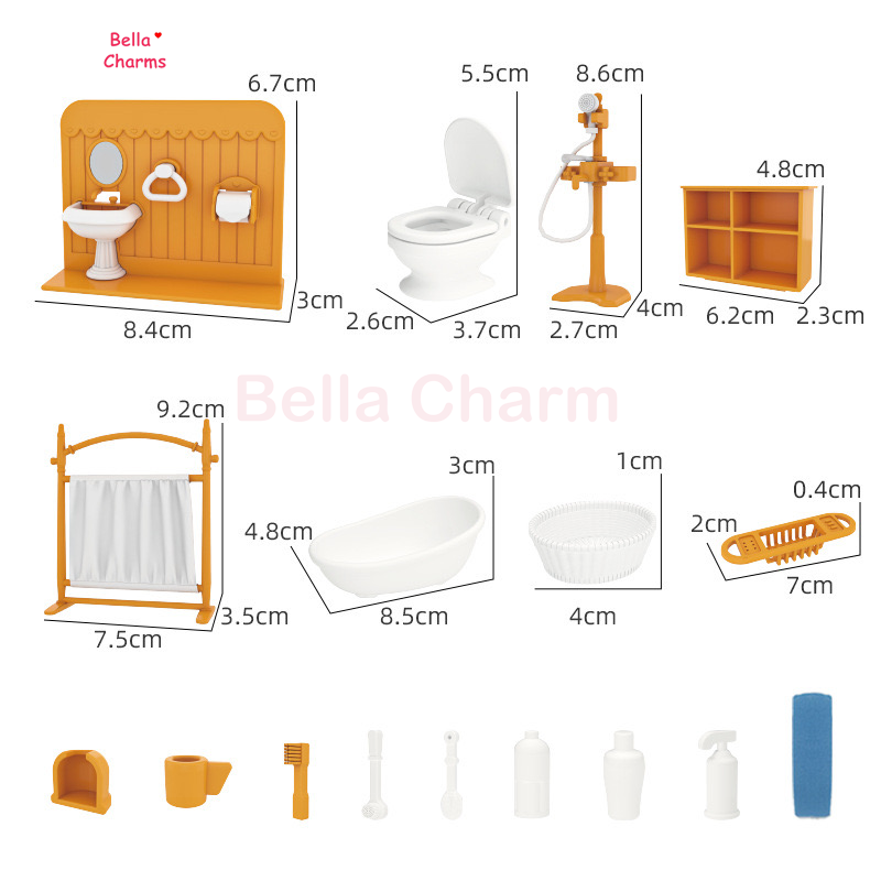 Mini Bathroom Set
