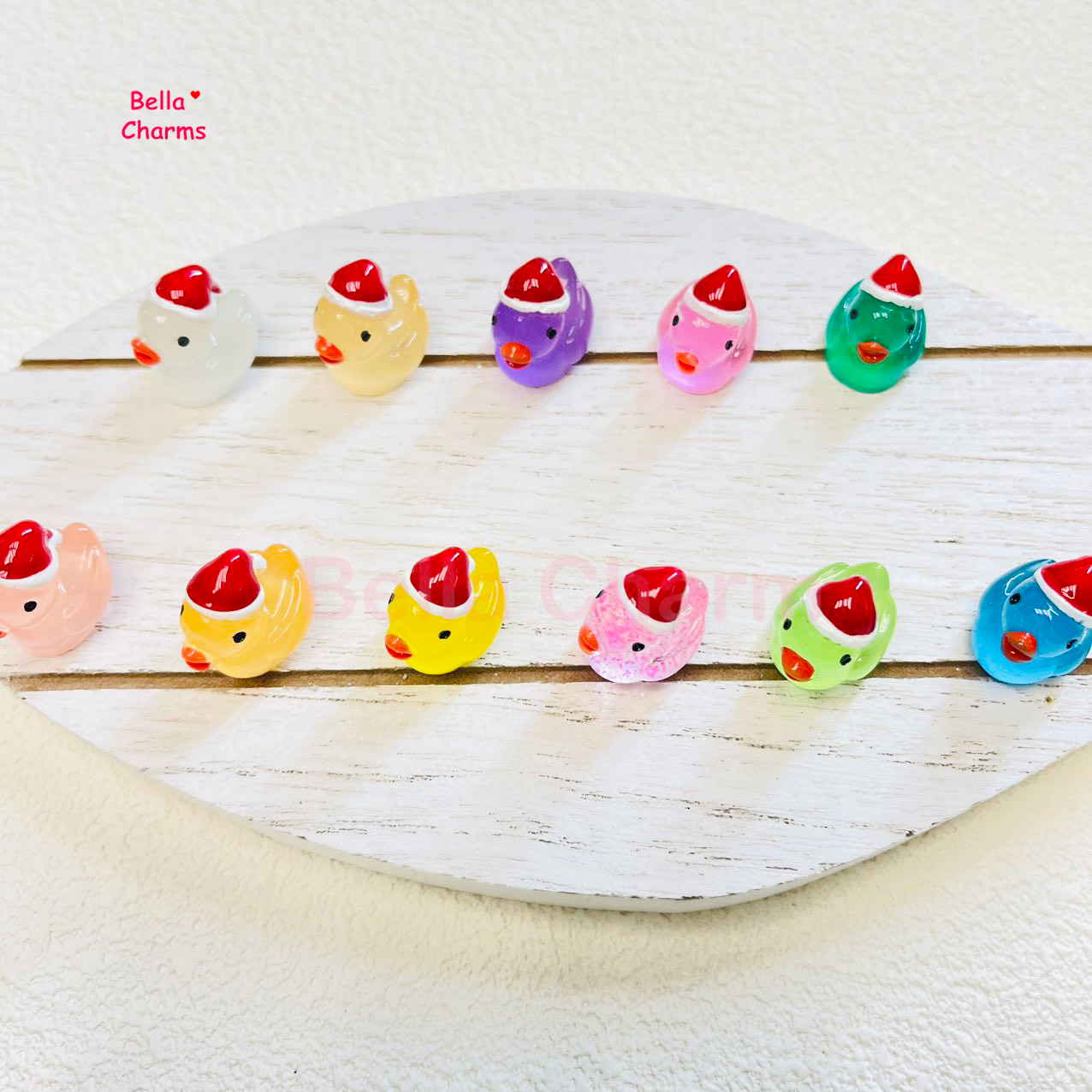 Santa Duck Charm