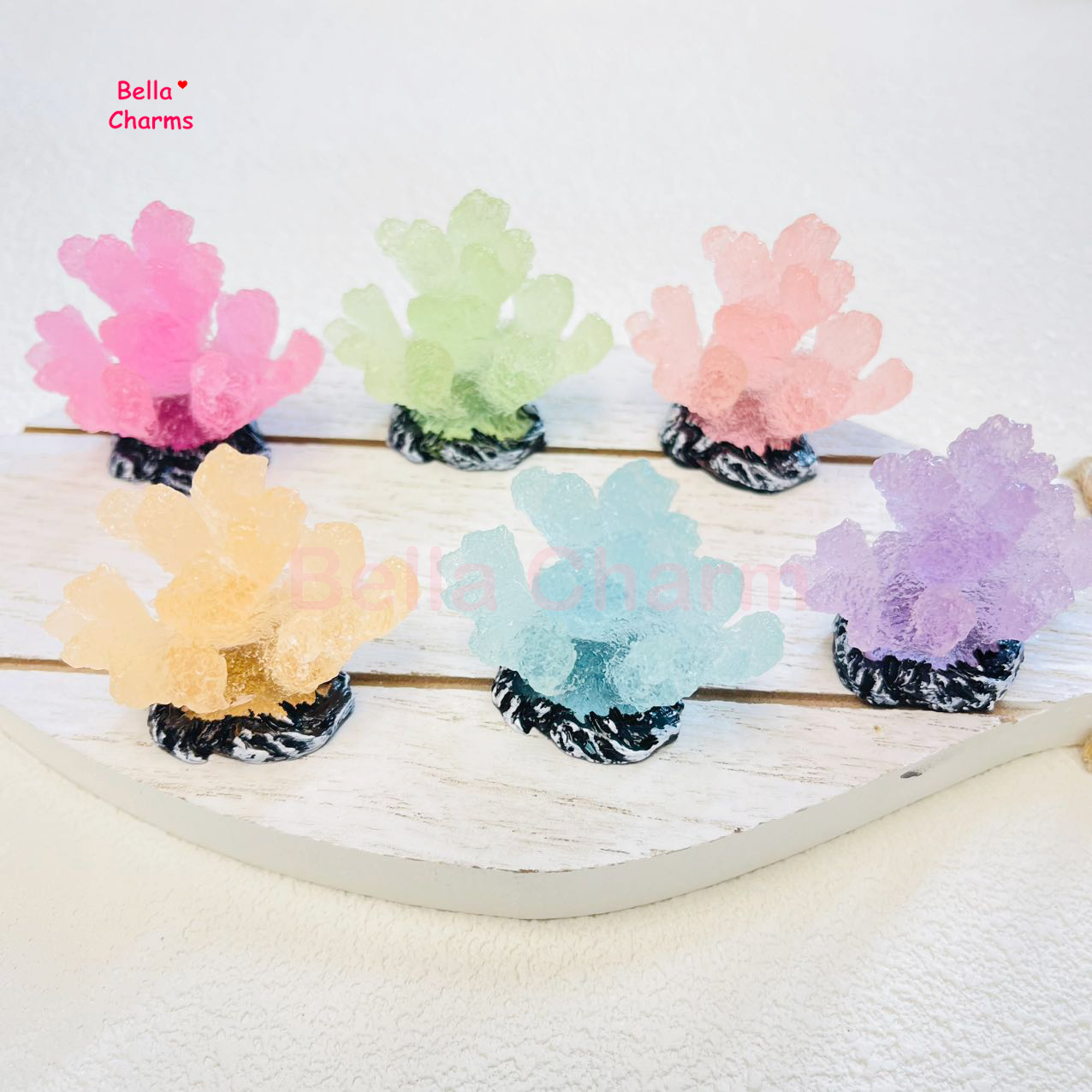 Lumi Coral Charm