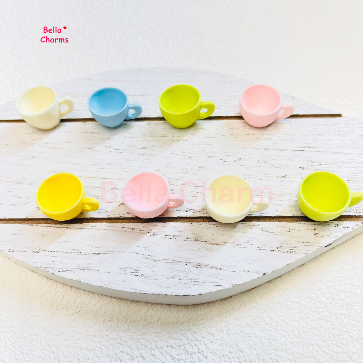 Mini Colorful Cup Charm