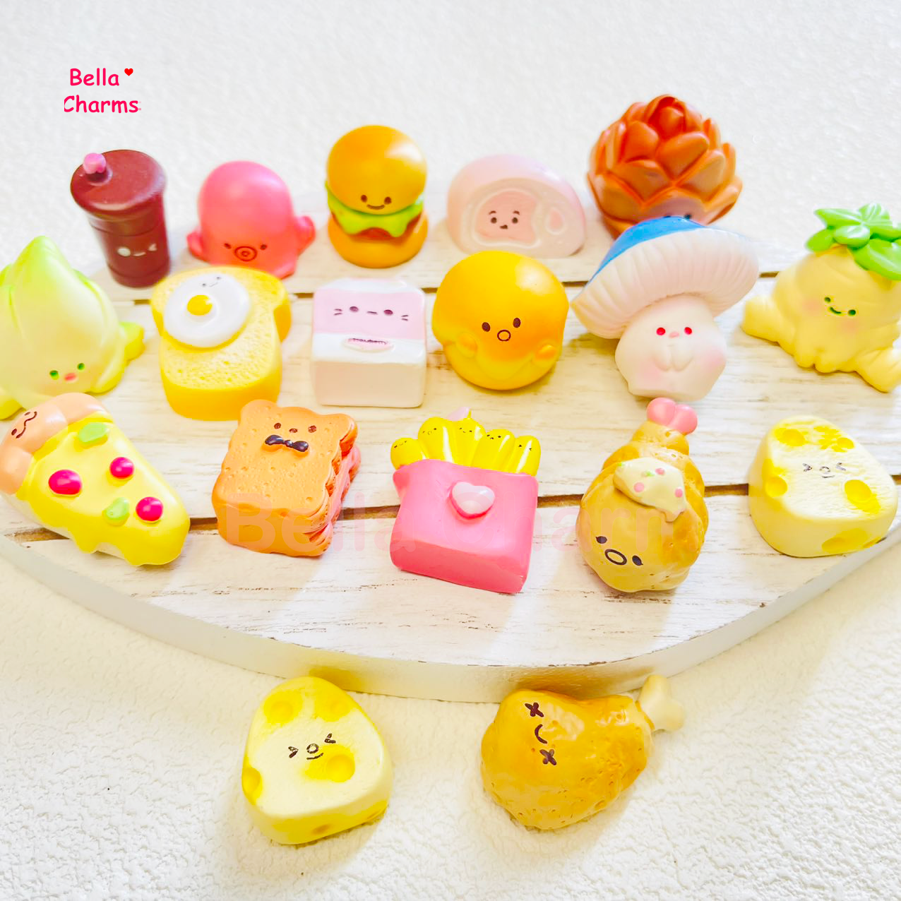 Cute Food Charm Mix