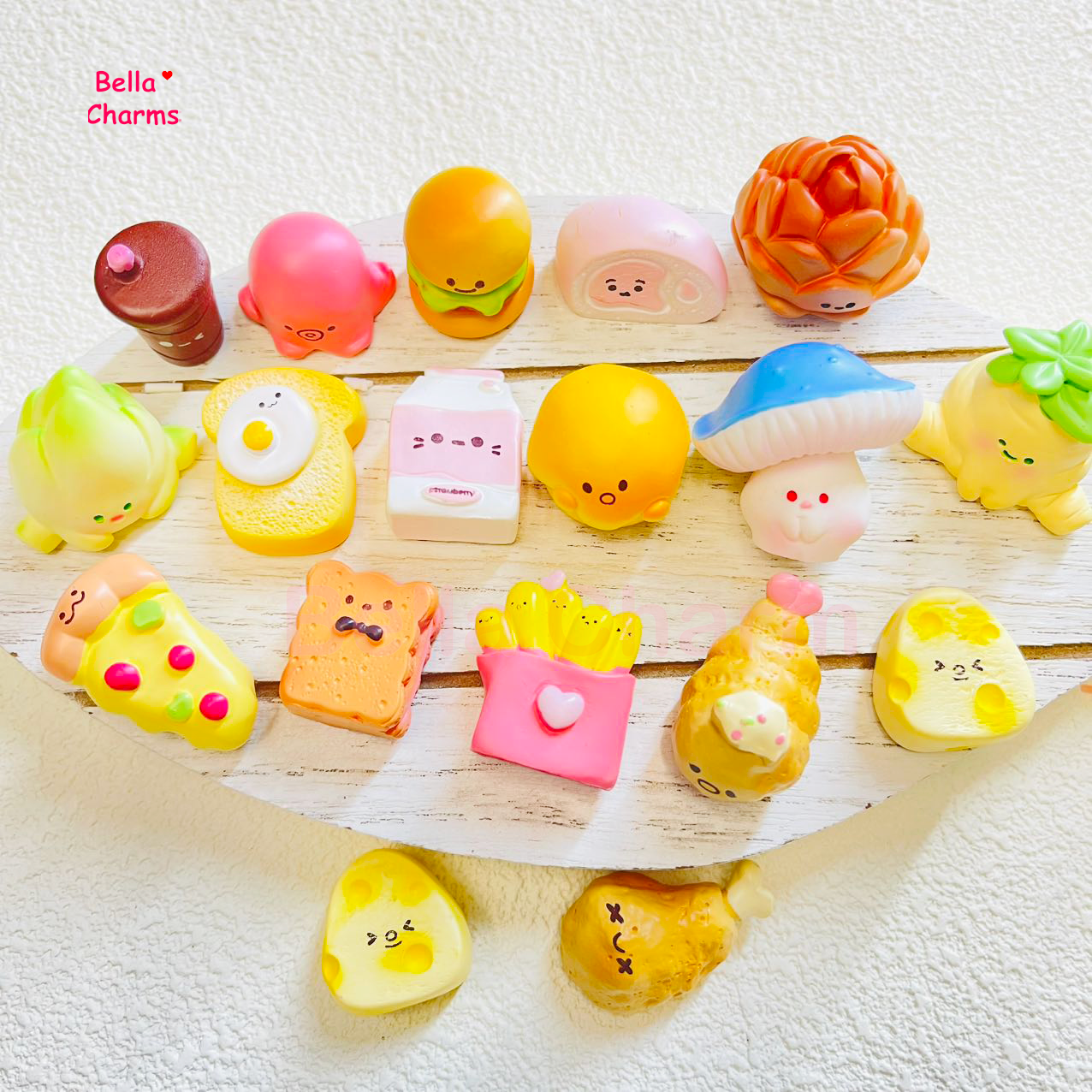 Cute Food Charm Mix