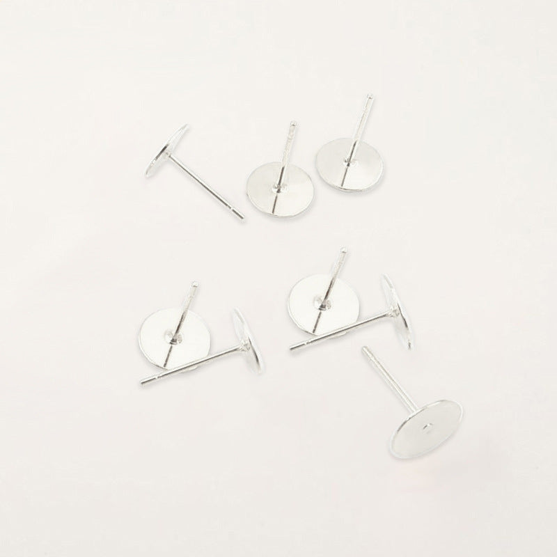 Flat Pad Earring Studs