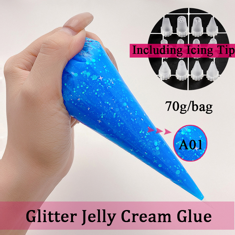 Galaxy Jelly Crystal Whipped Cream Glue