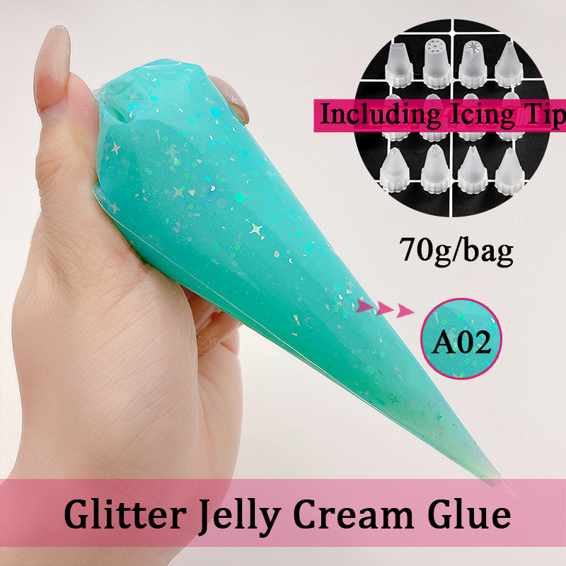 Galaxy Jelly Crystal Whipped Cream Glue