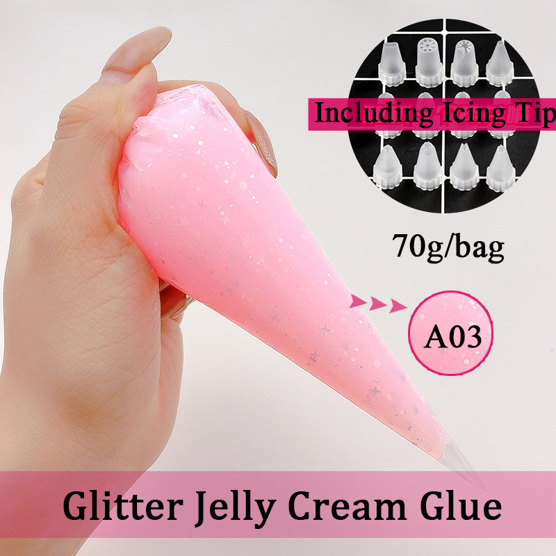 Galaxy Jelly Crystal Whipped Cream Glue