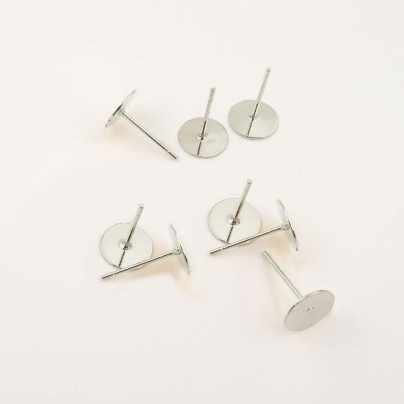 Flat Pad Earring Studs