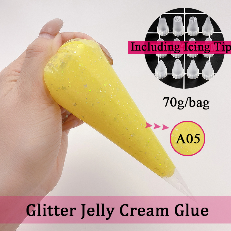 Galaxy Jelly Crystal Whipped Cream Glue
