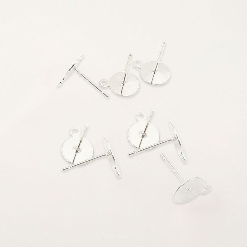 Flat Pad Earring Studs