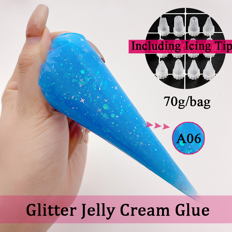 Galaxy Jelly Crystal Whipped Cream Glue