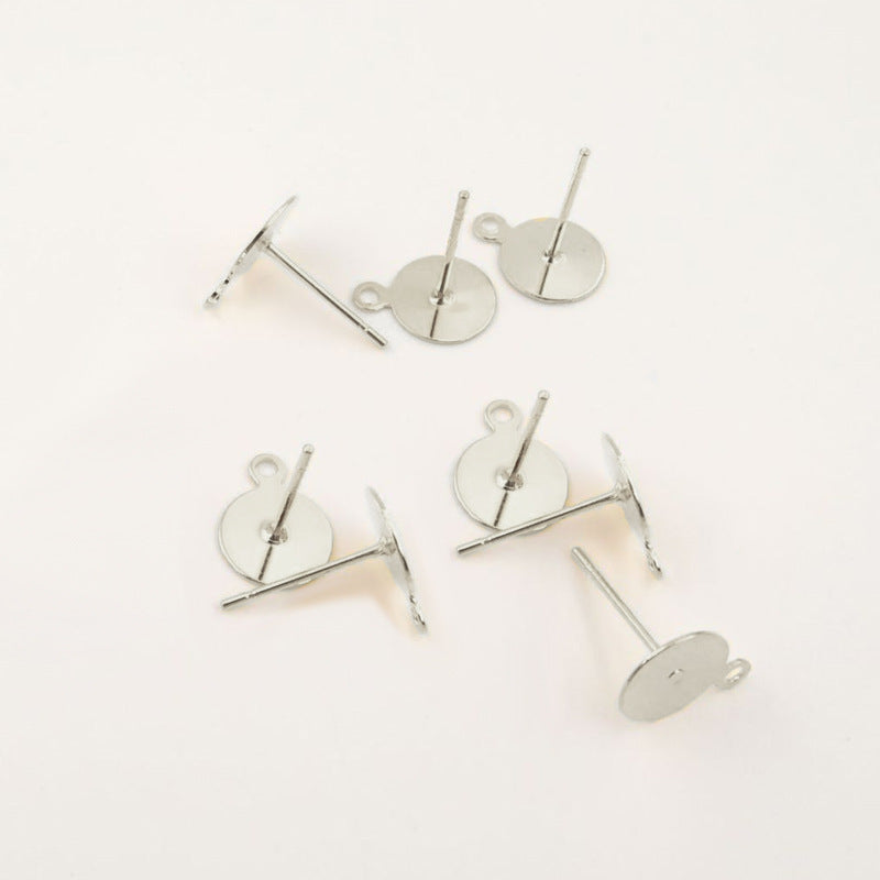 Flat Pad Earring Studs