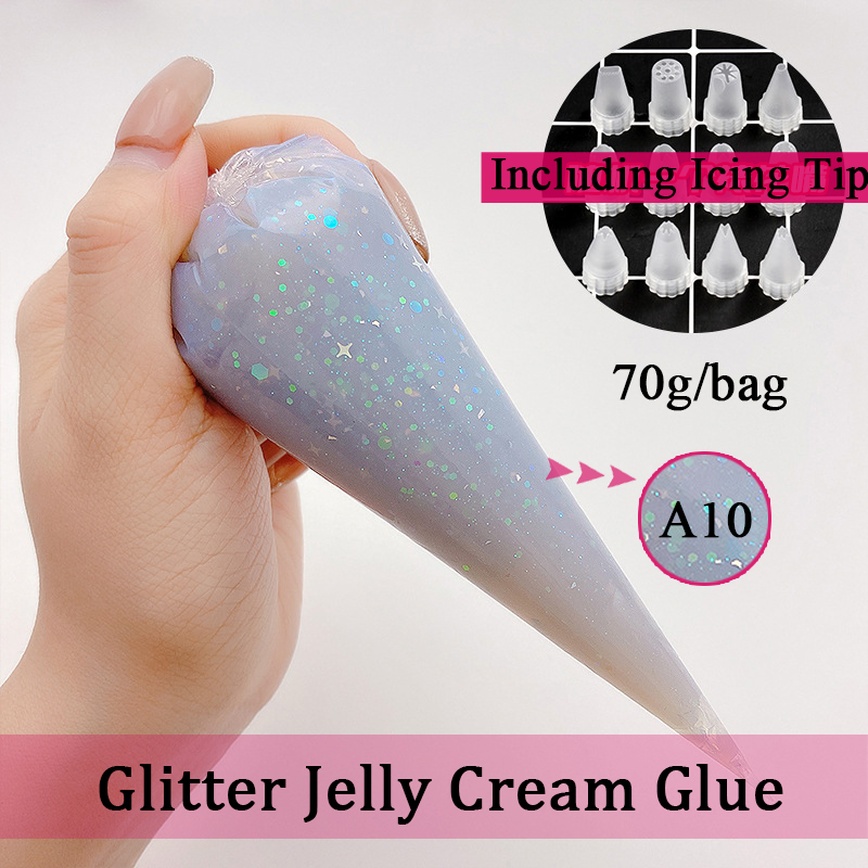 Galaxy Jelly Crystal Whipped Cream Glue