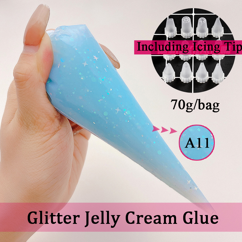 Galaxy Jelly Crystal Whipped Cream Glue