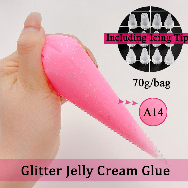 Galaxy Jelly Crystal Whipped Cream Glue