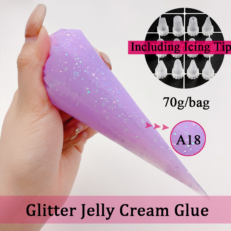 Galaxy Jelly Crystal Whipped Cream Glue