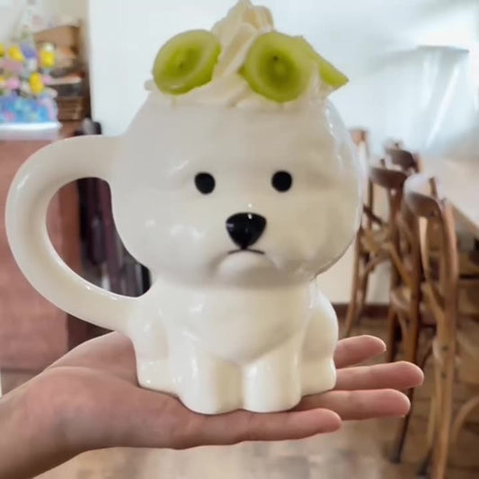 Cute Bichon Frise Dog Mug