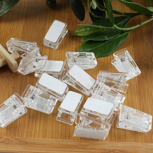 Self-Adhesive Badge Clips