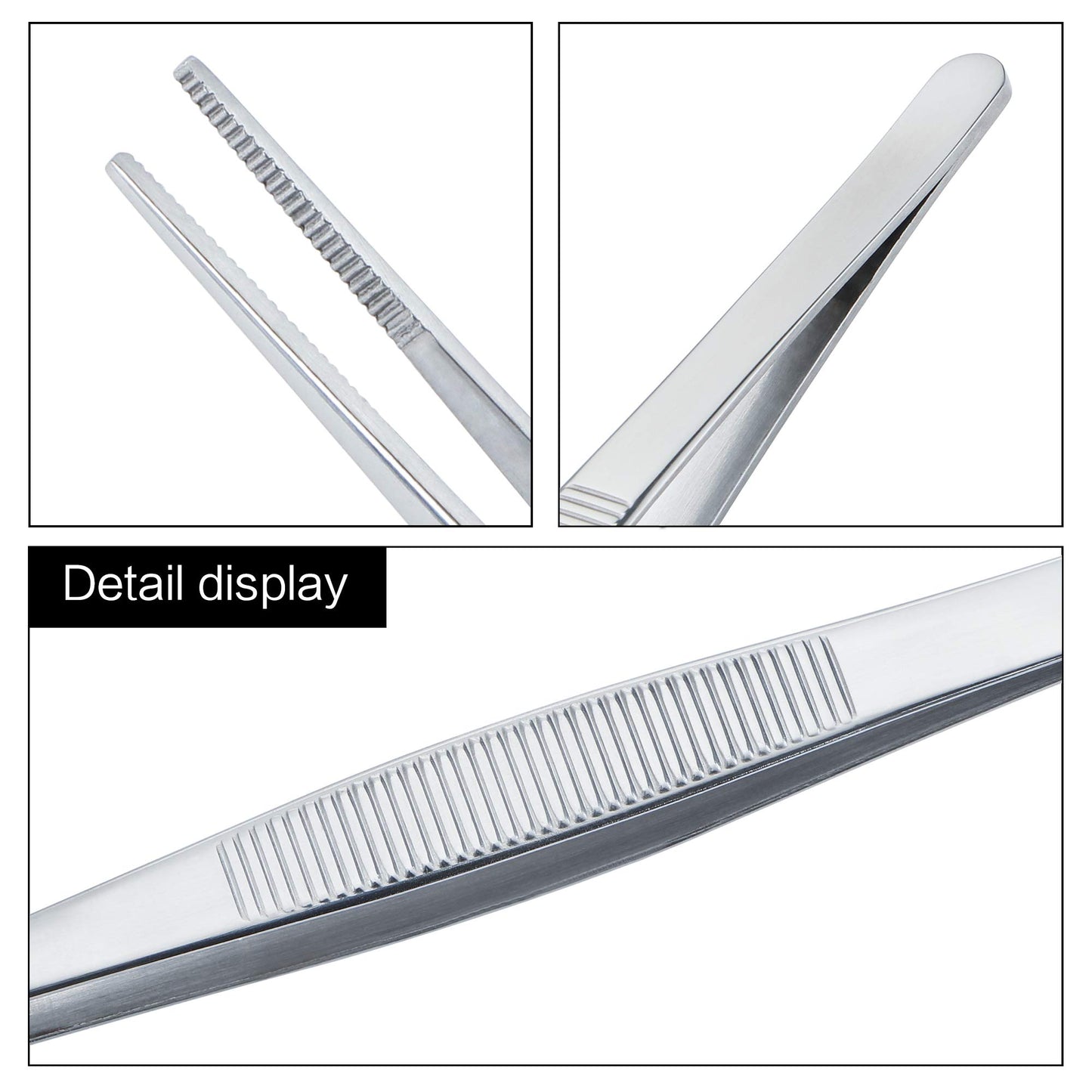 Premium 304 Stainless Steel Tweezers