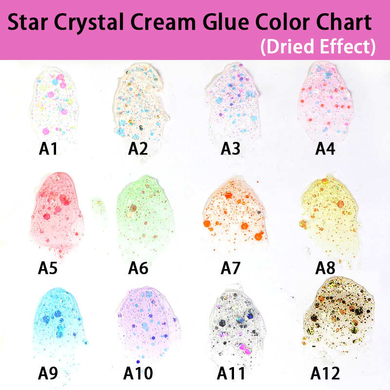 Galaxy Jelly Crystal Whipped Cream Glue