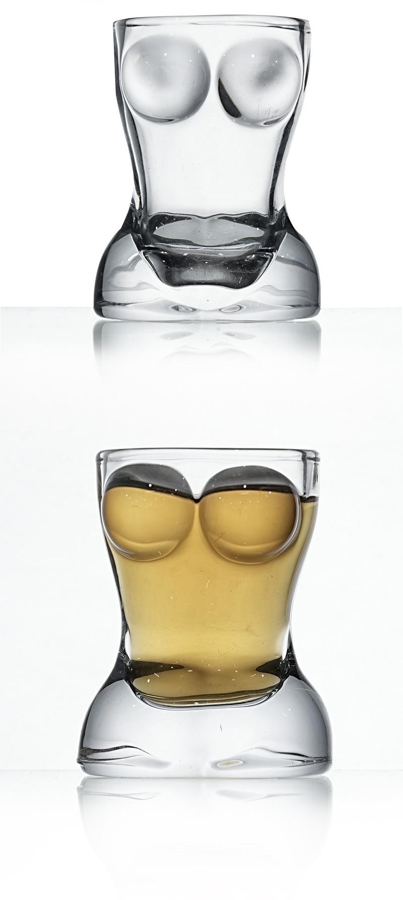 Shot Glasses Set - Unique Glass Cups for Tequila, Vodka & Cocktails | Party Favors