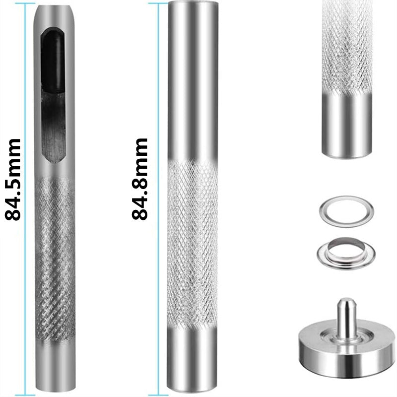 100 Sets Metal Grommet Eyelets Kit